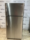 Frigidaire Used Refrigerator Top and Bottom 30x65 1/2” (Stainless Steel) 