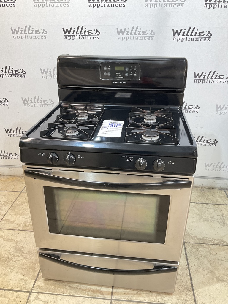Frigidaire Used Natural Gas Stove 30inches (Stainless Steel) 