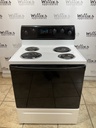 Whirlpool Used Electric Stove 220volts (40/50 AMP) 30inches {3 prong} (White/Black)