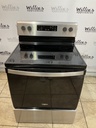 Whirlpool Used Electric Stove 220volts (40/50 AMP) 30inches {3 prong} (Stainless steel) 