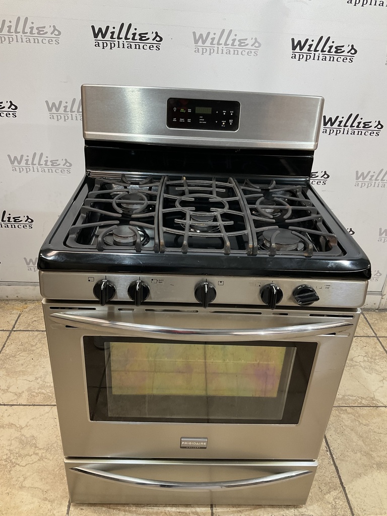 Whirlpool Used Natural Gas Stove 30inches (Stainless Steel) 