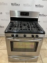 Whirlpool Used Natural Gas Stove 30inches (Stainless Steel) 