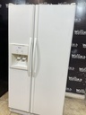 Whirlpool Used Refrigerator Side by Side 36x69 1/2” (White) 