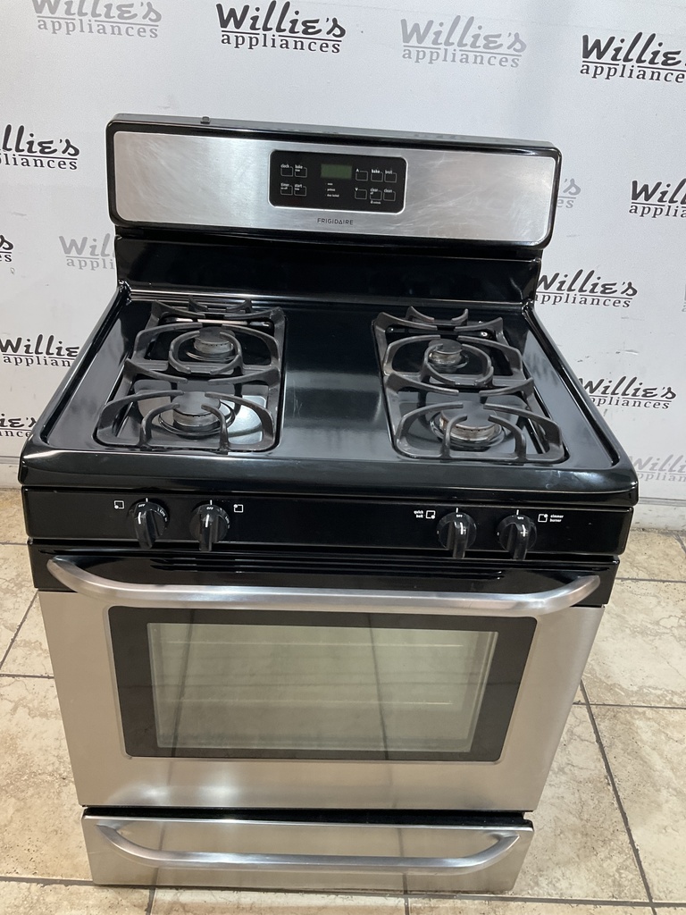 Frigidaire Used Natural Gas Stove 30inches (Stainless Steel) 