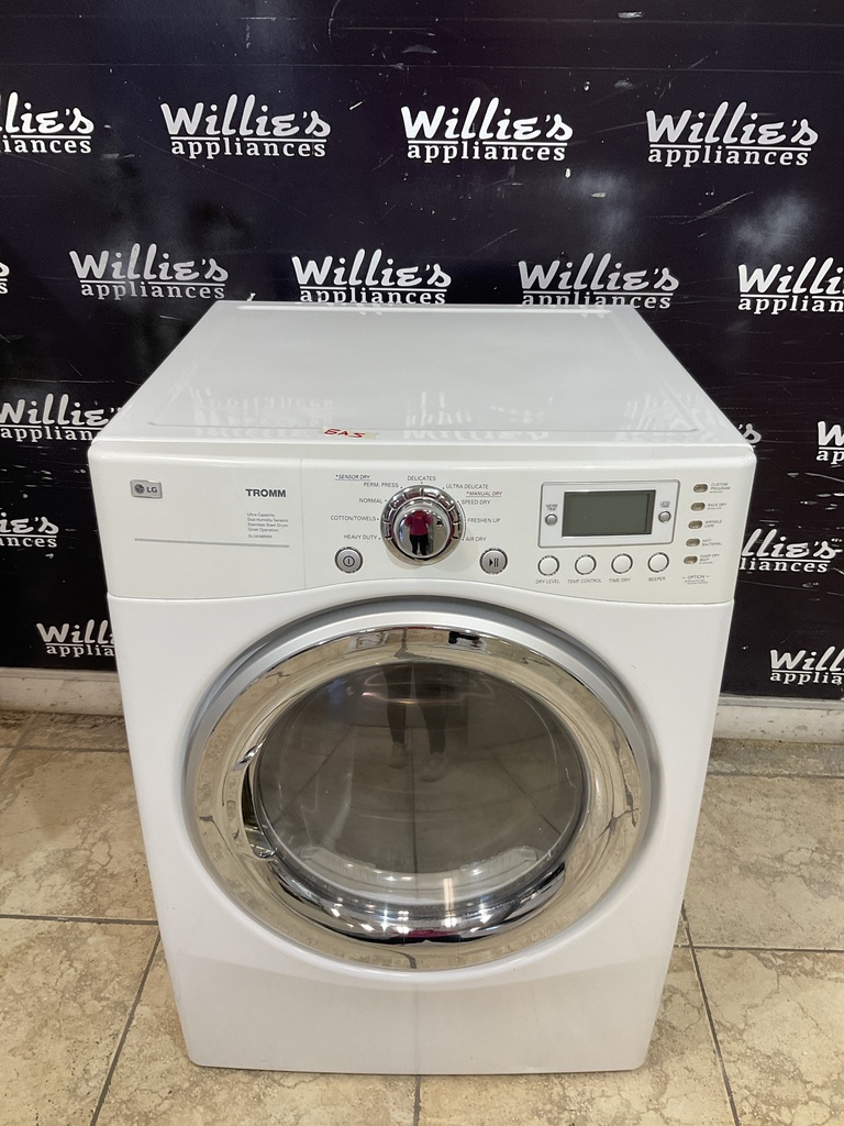 Lg Used Natural Gas Dryer 27inches (White)