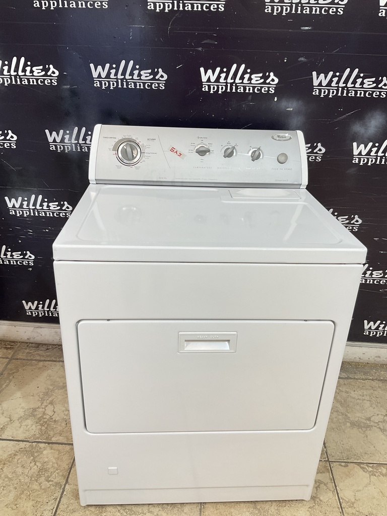 Whirlpool Used Natural Gas Dryer 29inches (White) 