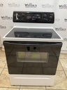 Whirlpool Used Electric Stove 220volts (40/50 AMP) 30inches {3 prong} (White/Black) 