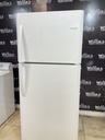 Frigidaire Used Refrigerator Top and Bottom 30x68 1/2” (White) 