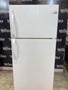 Frigidaire Used Refrigerator Top and Bottom 28x64 1/2” (White) 