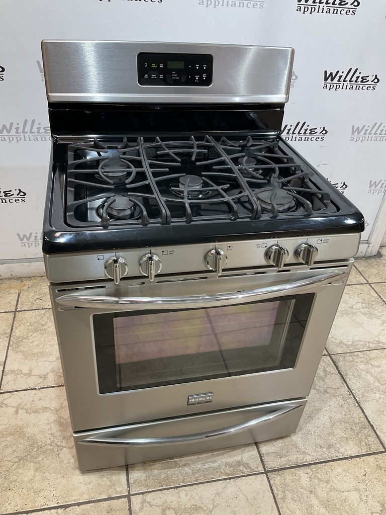 Frigidaire Used Natural Gas Stove 30inches (Stainless Steel) 