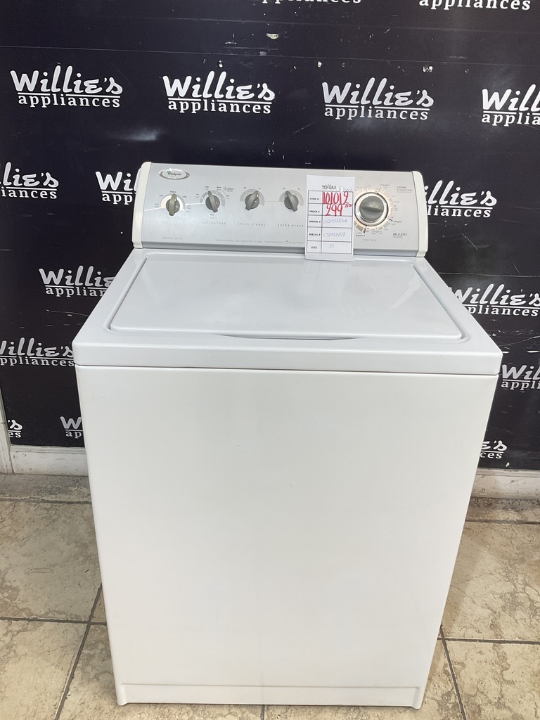 Whirlpool Used Washer Top-load 27inches (White) 