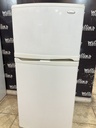 Whirlpool Used Refrigerator Top and Bottom 30x66 (White) 