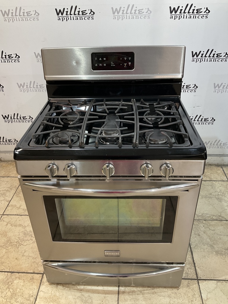 Frigidaire Used Natural Gas Stove 30inches (Stainless Steel) 