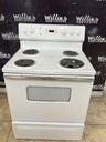 Americana Used Electric Stove 220volts (40/50 AMP) 30inches {no cord} (White) 