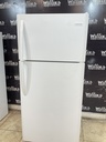Frigidaire Used Refrigerator Top and Bottom 30x66 (White) 