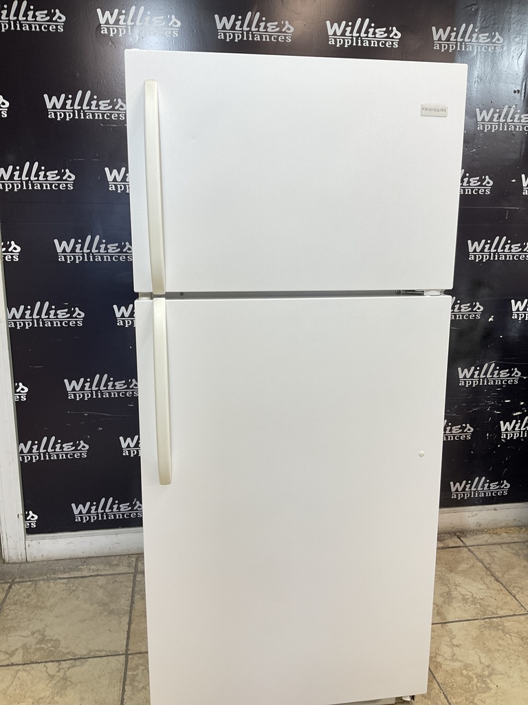 Frigidaire Used Refrigerator Top and Bottom 28 1/2” x 64 1/2” (White) 
