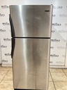 Frigidaire Used Refrigerator Top and Bottom 30x68 (Stainless Steel) 
