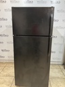 Ge Used Refrigerator Top and Bottom 28x64 1/2” (Black) 