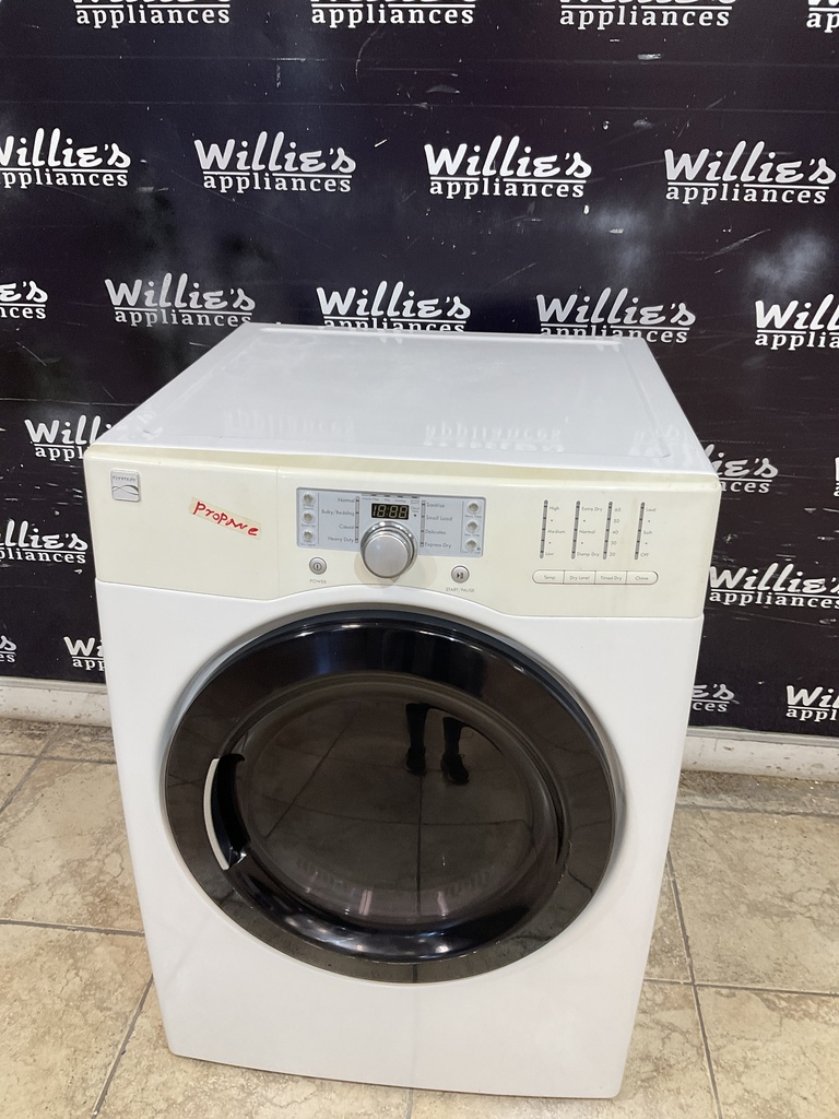 Kenmore Used Gas Propane Dryer 27inches (White) 