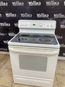 Ge Used Electric Stove 220volts (40/50 AMP) 30inches {no cord} (White) 