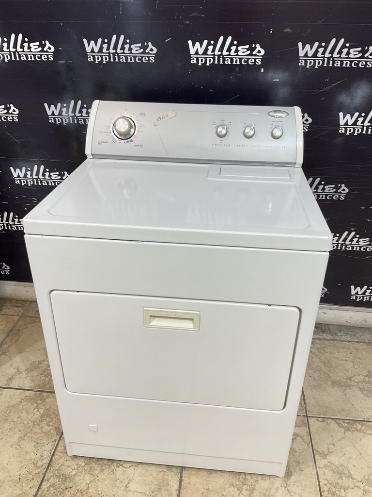 Whirlpool Used Natural Gas Dryer 29inches (White) 