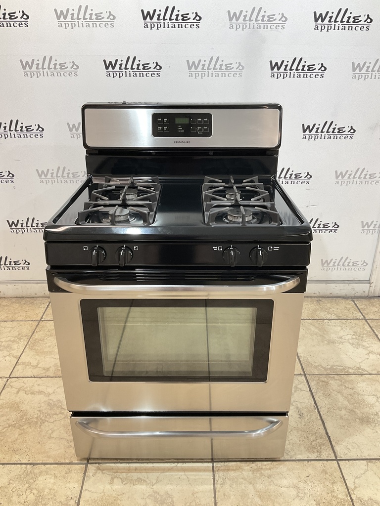 Frigidaire Used Natural Gas Stove 30inches (Stainless Steel) 