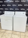 Kenmore Used Natural Gas Set Washer/Dryer 27/29inches (White) 
