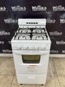 Amana Used Natural Gas Stove 20inches (White) 