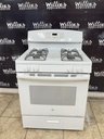 Ge Used Natural Gas Stove 30inches (White) 