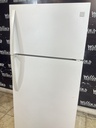 Kenmore Used Refrigerator Top and Bottom 30x65 1/2” (White) 