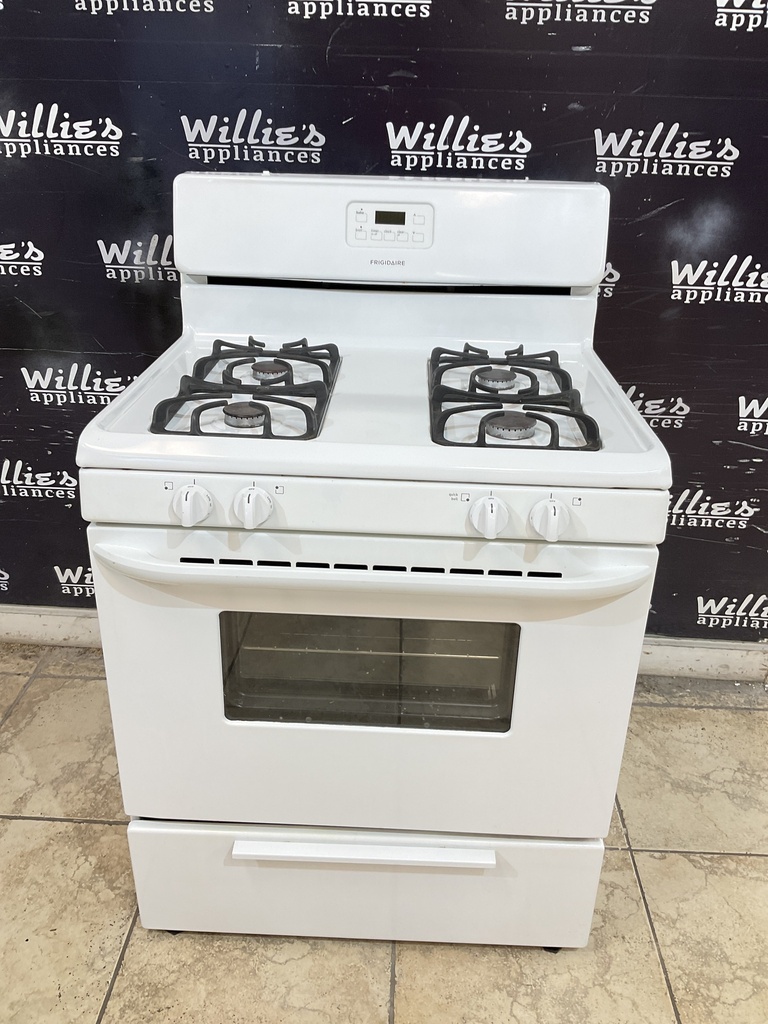 Frigidaire Used Natural Gas Stove 30inches (White) 