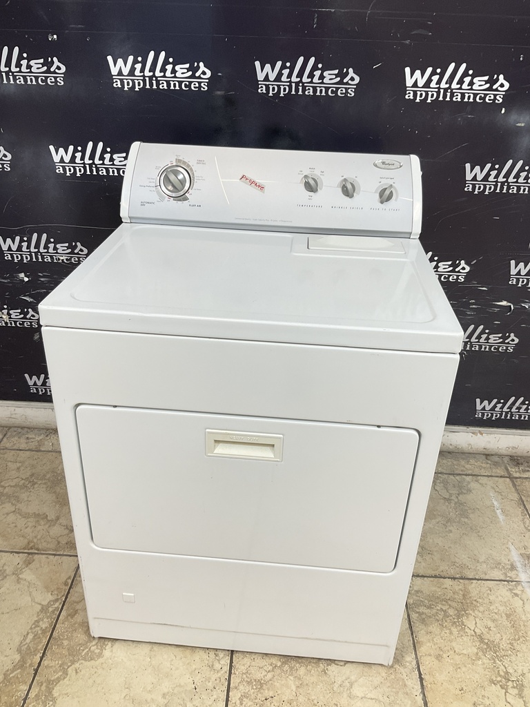 Whirlpool Used Gas Propane Dryer 29inches (White) 