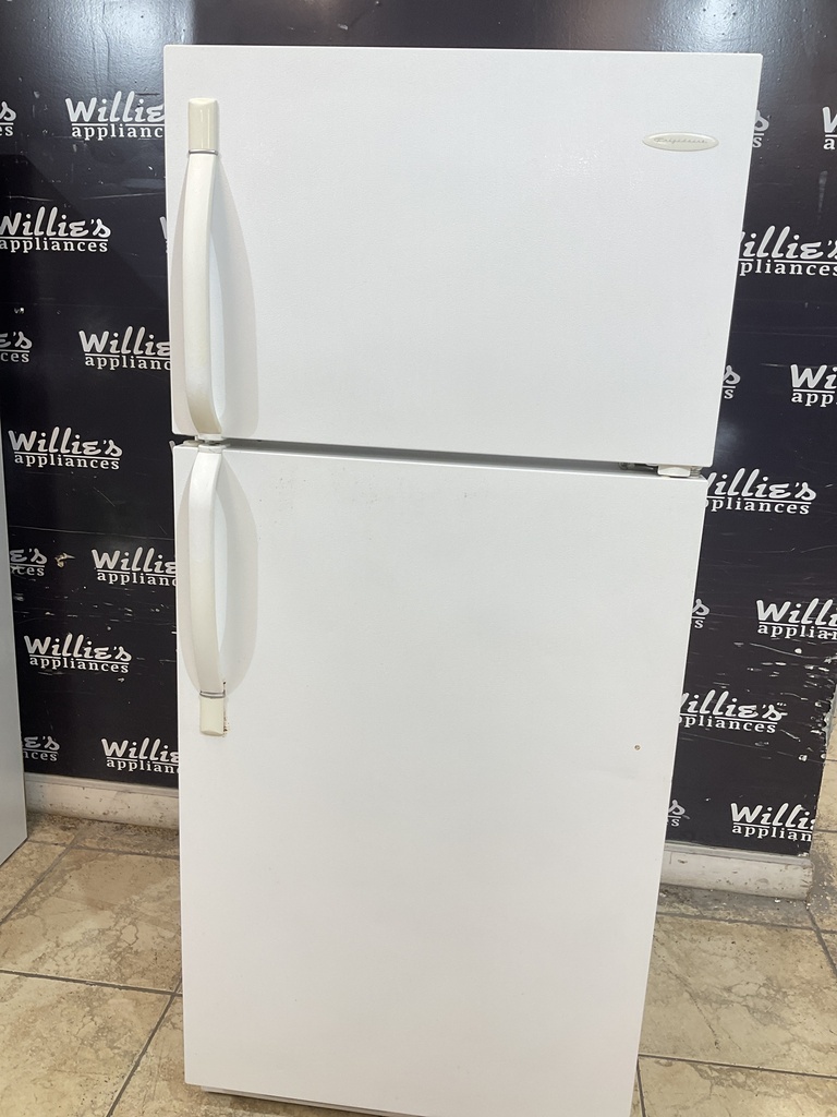 Frigidaire Used Refrigerator Top and Bottom 28 1/2” x 64 1/2” (White) 
