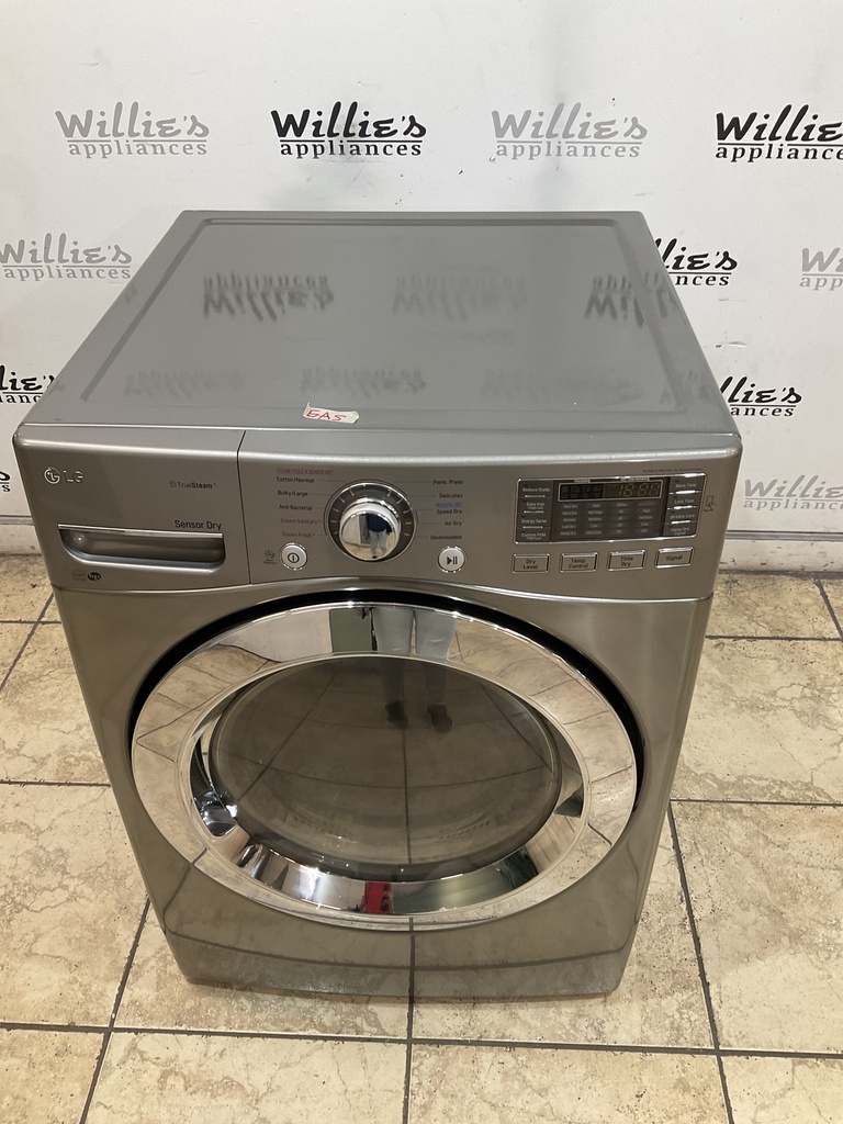 Lg Used Natural Gas Dryer 27inches (Grey) 