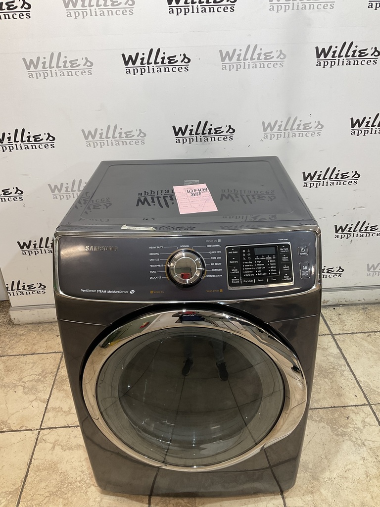 Samsung Used Natural Gas Dryer 27inches (Dark Grey) 