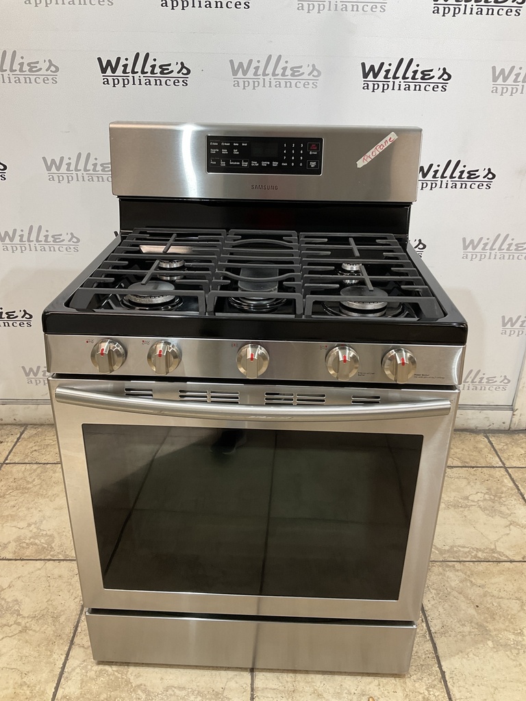 Samsung Used Gas Propane Stove 30inches (Stainless Steel) 