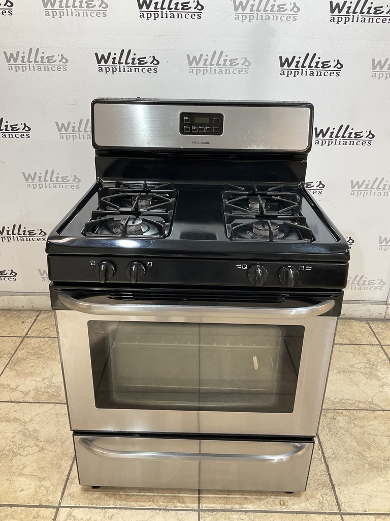 Frigidaire Used Natural Gas Stove 30inches (Stainless Steel) 