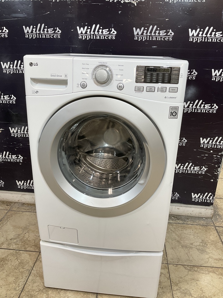 Lg Used Washer Front-load 27inches (White) 