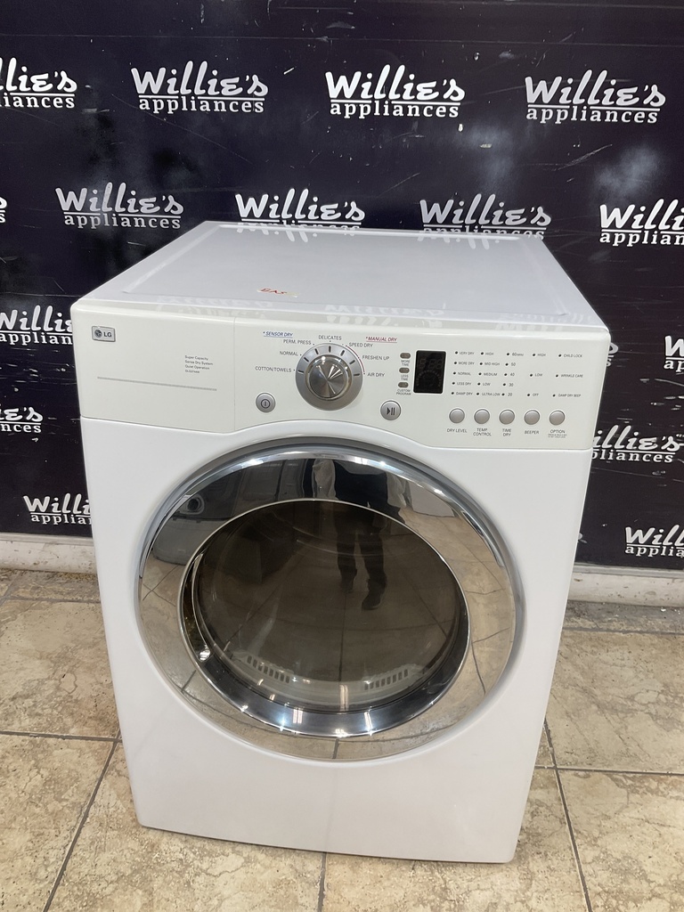 Lg Used Natural Gas Dryer 27inches (White) 