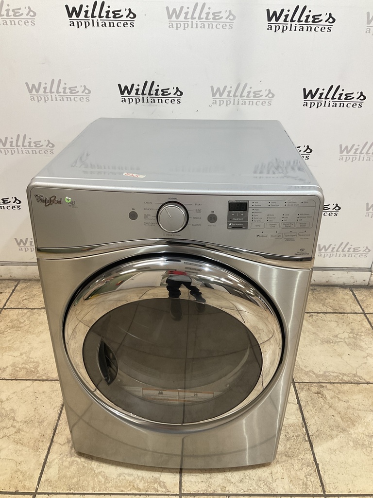Whirlpool Used Natural Gas Dryer 27inches (Grey) 