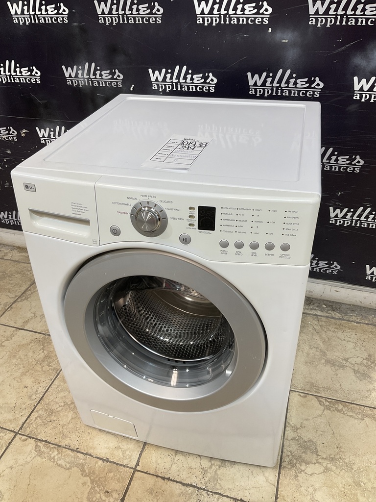 Lg Used Washer Front-load 27inches (White) 