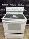 Ge Used Electric Stove 220volts (40/50 AMP) 30inches {no cord} (White) 