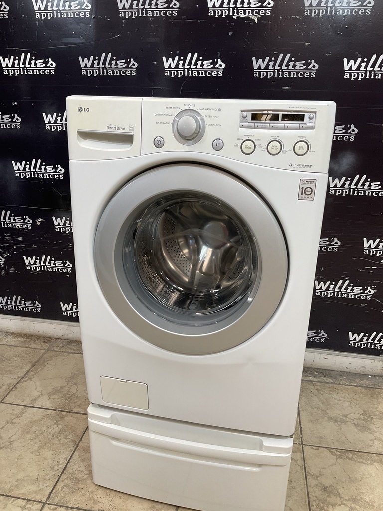 Lg Used Washer Front-load 27inches (White) 