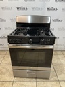 Ge Used Natural Gas Stove 30inches (Stainless Steel) 