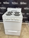 Premier Used Natural Gas Stove 24inches (White) 