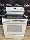 Ge Used Electric Stove 220volts (40/50 AMP) 30inches {3 prong} (White) 
