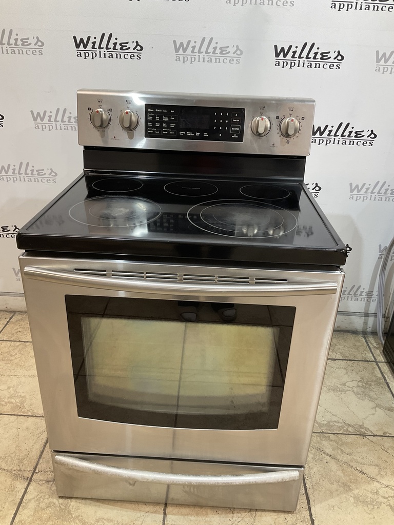 Samsung Used Electric Stove 220volts (40/50 AMP) 30inches {3 prong} (Stainless steel) 