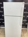 Ge Used Refrigerator Top and Bottom 28x64 1/2” (White) 