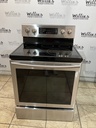 Samsung Used Electric Stove 220volts (40/50 AMP) 30inches {no cord} (Stainless steel) 