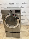 Lg Used Electric Dryer 220volts (30 AMP) 27inches {3 prong} (Grey) 